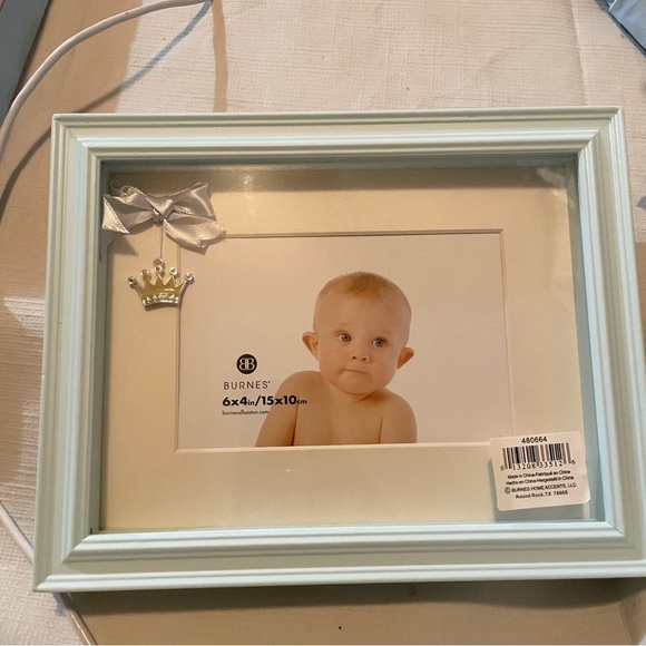 Burnes of Boston Soft Blue Picture Frame - Picture 3 of 3